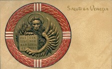 Präge wappen venezia gebraucht kaufen  Berlin