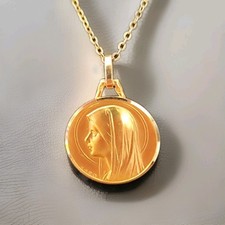 Pendentif médaille vierge d'occasion  Saumur