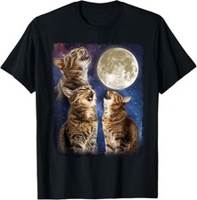 Cat howling moon for sale  USA
