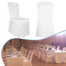White pleated chair for sale  WALTHAM CROSS