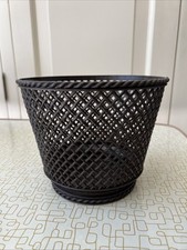 Vintage übertopf dunkelbraun gebraucht kaufen  Burk