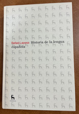 Historia lengua espanola d'occasion  Expédié en Belgium