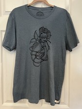 Camiseta Geoff Ramsey dentes de galo âncora de sereia fora do mapa tamanho G FLAW, usado comprar usado  Enviando para Brazil