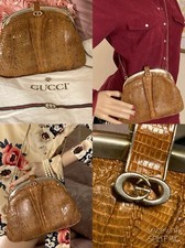 Vintage gucci real for sale  HINCKLEY