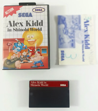 Usado, Jeu Sega Master System en boite  Alex Kidd in Shinobi World  avec notice comprar usado  Enviando para Brazil