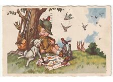 1930 cartolina umoristica usato  Fiumicello Villa Vicentina