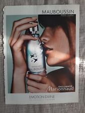 Publicité papier parfum. d'occasion  Dunkerque-