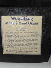 Wurlitzer 165 band for sale  USA