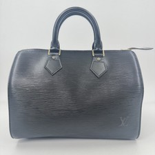 Autêntica bolsa feminina LOUIS VUITTON Epi Noir Speedy 25 M59032 feita na França KA975, usado comprar usado Autêntica bolsa feminina LOUIS VUITTON Epi Noir Speedy 25 M59032 feita na França KA975, usado comprar usado  Enviando para Brazil