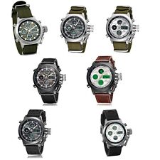 Relógio de pulso masculino impermeável exército exterior luminoso quartzo digital tela dupla comprar usado  Enviando para Brazil