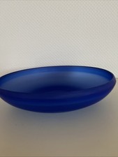 Schale glas königsblau gebraucht kaufen  Niederstotzingen