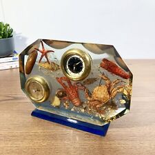 Pendule vintage inclusion d'occasion  Saint-Genest-Malifaux