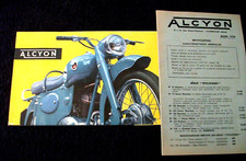 Depliant moto alcyon d'occasion  Sommières