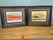 Pair original watercolour for sale  GLASGOW