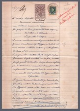 Gf0382 documenti dichiarazione usato  Torino