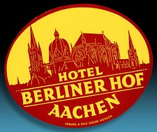 Schöner alter kofferaufkleber gebraucht kaufen  München