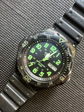 RELÓGIO MASCULINO CASIO DIVER 100M ESTILO MILITAR JAPÃO comprar usado  Enviando para Brazil
