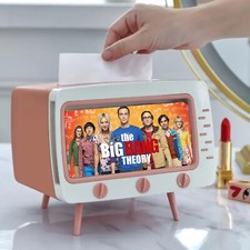 The Big Bang Theory Show TV Set Kleenex caixa dispensadora, suporte para smartphone, usado comprar usado  Enviando para Brazil