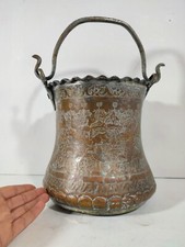 Chaudron cuivre argenté d'occasion  Latronquière