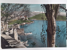 Cartolina epoca lago usato  Roma