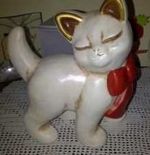 Gatto bianco fiocco usato  Scafati