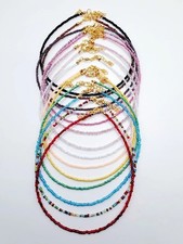 Collana choker perline usato  Senago