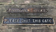 Railway signs for sale  COVENTRY