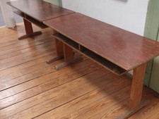Alte schultische vintage gebraucht kaufen  Lasbek, Pölitz, Steinhorst, Stubben