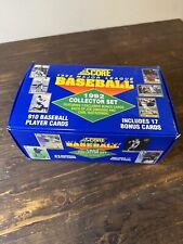 set 1992 baseball card score for sale  Ellicott City