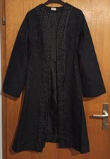 Festlicher schwarzer mantel gebraucht kaufen  Nürnberg