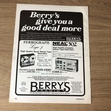 Gram134 magazine advert for sale  UK