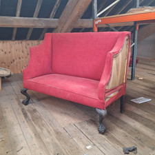 Antique high back for sale  BATLEY