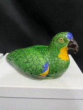 Vintage majolica parrot for sale  LLANDUDNO