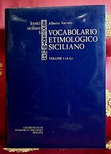 Varvaro vocabolario etimologic usato  Firenze