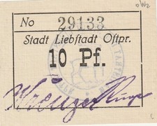 Liebstadt stpreussen stempel gebraucht kaufen  Heiligenhaus