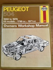 Peugeot 504 petrol for sale  BANBURY