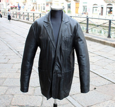 Giacca pelle vintage usato  Milano