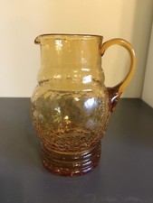 Vintage amber glass for sale  CRAWLEY