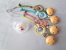Schnullerkette farben baby gebraucht kaufen  Deutschland