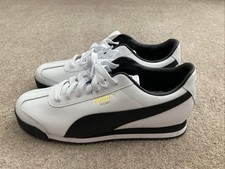 Puma roma white for sale  LUTON