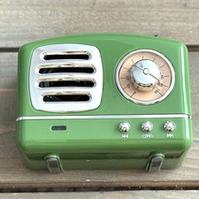Mini alto-falante Bluetooth retrô portátil verde abacate comprar usado  Enviando para Brazil