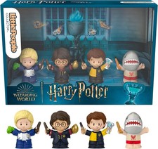 Używany, HARRY POTTER Playset LITTLE PEOPLE Calice di Fuoco 4 figure FISHER PRICE HVX53 na sprzedaż  Wysyłka do Poland