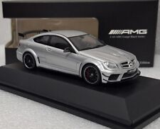 Mercedes-Benz C63 AMG Coupe W204 6.2 V8 Black Series 2014 prata faísca 1:43 (13) comprar usado  Enviando para Brazil