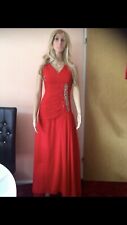 Langes rotes ballkleid gebraucht kaufen  Berlin
