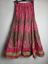 Pink indian lengha for sale  DAGENHAM