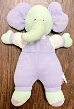 Vintage Osh Kosh Waffle Tecer Elefante Pelúcia Térmica Bebê Chocalho OshKosh B'gosh, usado comprar usado  Enviando para Brazil