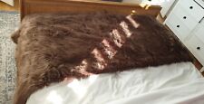 Faux fur throw for sale  DERBY