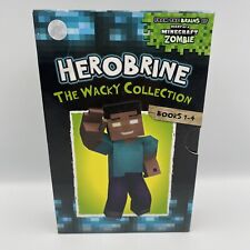 Herobrine : The Wacky Collection conjunto na caixa de 4 livros em brochura 1-4 Minecraft comprar usado  Enviando para Brazil