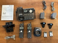 Telefone fixo sem fio Panasonic KX-TG5672B 5,8 GHz 2 aparelhos, usado comprar usado Telefone fixo sem fio Panasonic KX-TG5672B 5,8 GHz 2 aparelhos, usado comprar usado  Enviando para Brazil