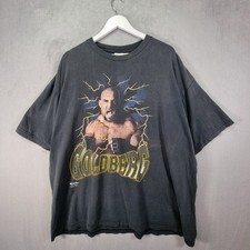 Wcw goldberg shirt for sale  DUNSTABLE